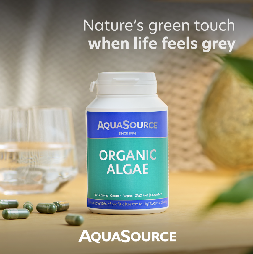 Organic Algae Aquasource - Product Branding © Jorge Sossa